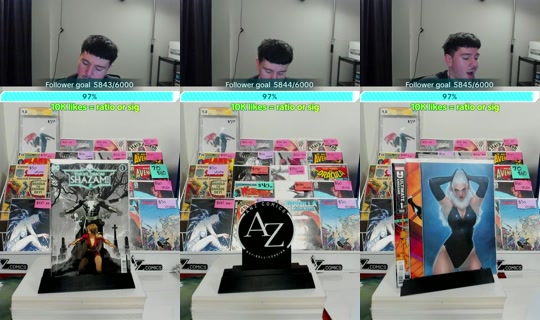 anzcollectscomics TikTok Live — Jul 14, 2026, 12:37 PM