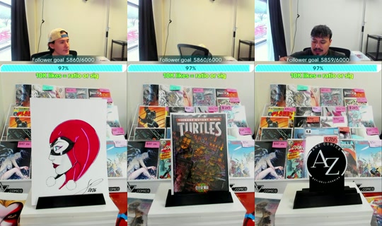 anzcollectscomics TikTok Live — Jul 14, 2026, 8:06 PM