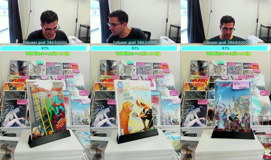 anzcollectscomics TikTok Live — Jul 14, 2026, 9:15 PM