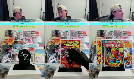 anzcollectscomics TikTok Live — Jul 15, 2026, 12:02 AM