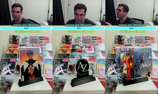anzcollectscomics TikTok Live — Jul 15, 2026, 1:53 AM