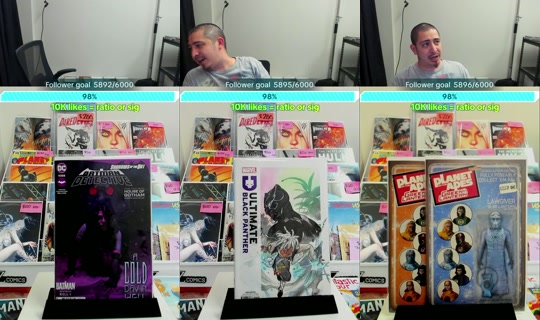anzcollectscomics TikTok Live — Jul 15, 2026, 6:08 AM