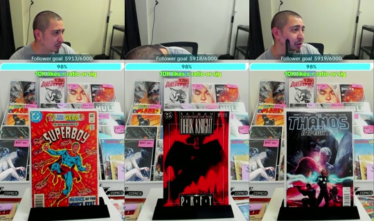 anzcollectscomics TikTok Live — Jul 15, 2026, 8:42 AM