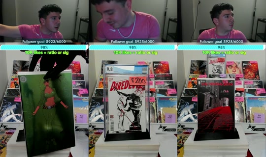 anzcollectscomics TikTok Live — Jul 15, 2026, 11:40 AM