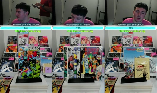 anzcollectscomics TikTok Live — Jul 15, 2026, 1:13 PM