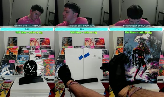 anzcollectscomics TikTok Live — Jul 15, 2026, 3:45 PM