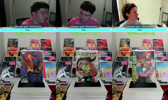anzcollectscomics TikTok Live — Jul 15, 2026, 4:44 PM