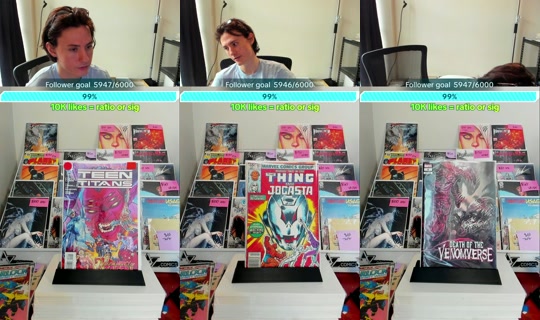 anzcollectscomics TikTok Live — Jul 15, 2026, 5:35 PM