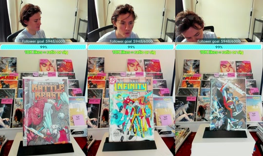 anzcollectscomics TikTok Live — Jul 15, 2026, 6:41 PM