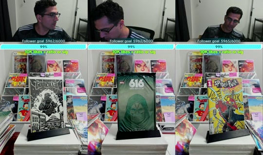 anzcollectscomics TikTok Live — Jul 16, 2026, 2:20 AM