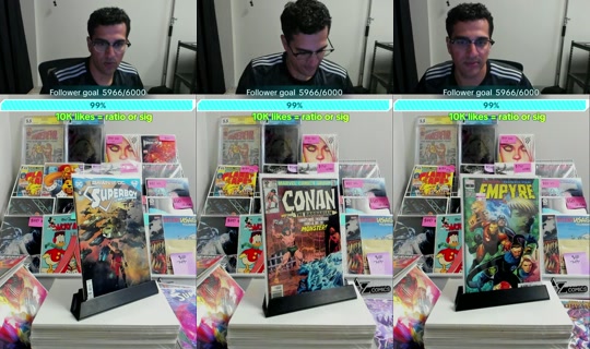 anzcollectscomics TikTok Live — Jul 16, 2026, 3:11 AM