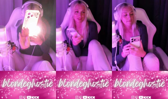 blondeghostie TikTok Live — Sep 15, 2026, 6:15 AM