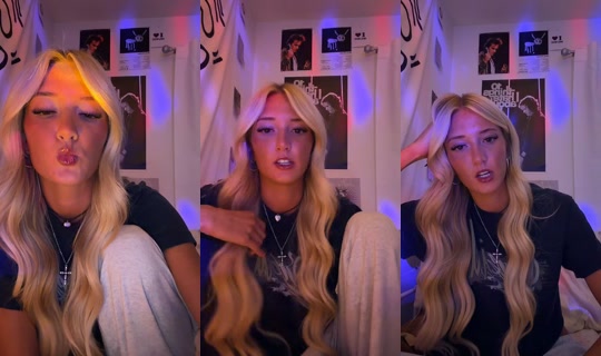 blondethebomb.com TikTok Live — Aug 13, 2026, 6:12 AM