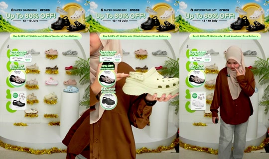crocsmy TikTok Live — Jul 13, 2026, 8:02 AM