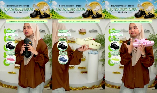 crocsmy TikTok Live — Jul 13, 2026, 8:53 AM