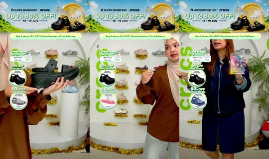 crocsmy TikTok Live — Jul 13, 2026, 9:44 AM