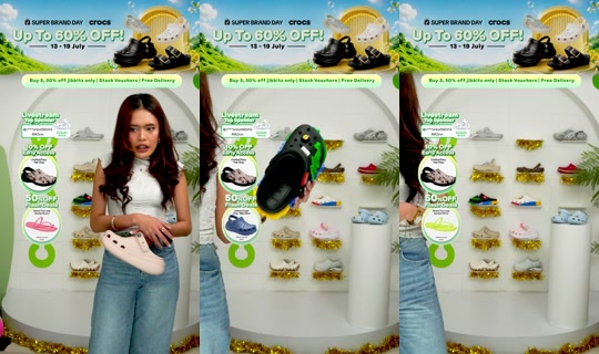 crocsmy TikTok Live — Jul 13, 2026, 4:32 PM