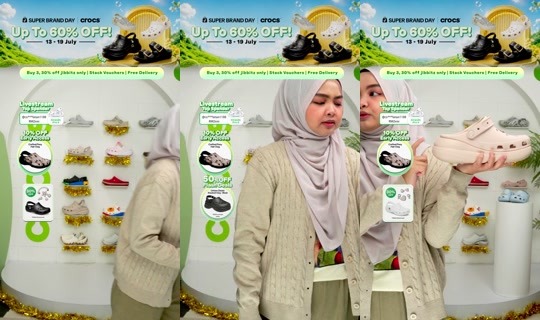 crocsmy TikTok Live — Jul 14, 2026, 6:03 AM