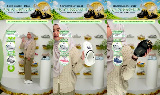 crocsmy TikTok Live — Jul 14, 2026, 6:54 AM