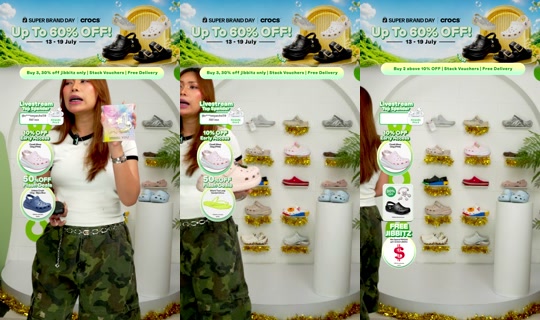 crocsmy TikTok Live — Jul 14, 2026, 9:27 AM