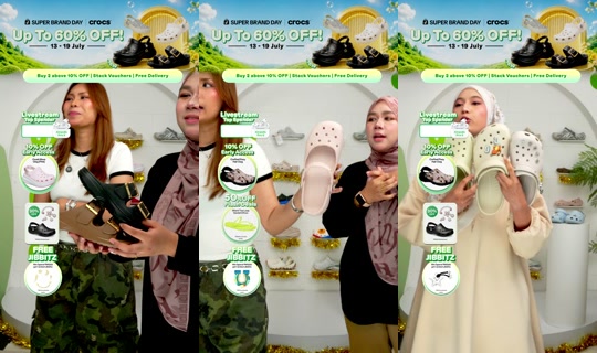 crocsmy TikTok Live — Jul 14, 2026, 1:42 PM