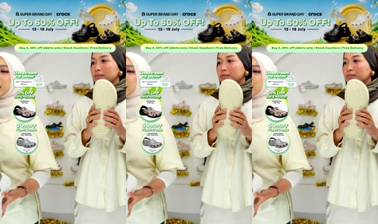 crocsmy TikTok Live — Jul 15, 2026, 5:10 AM