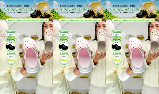 crocsmy TikTok Live — Jul 15, 2026, 5:49 AM