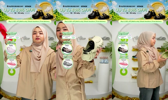 crocsmy TikTok Live — Jul 15, 2026, 7:00 AM