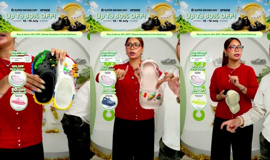 crocsmy TikTok Live — Jul 15, 2026, 12:08 PM