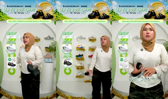 crocsmy TikTok Live — Jul 15, 2026, 5:14 PM