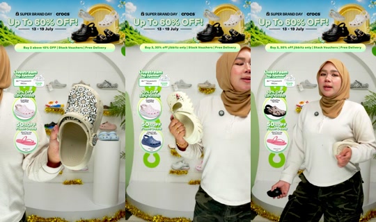 crocsmy TikTok Live — Jul 15, 2026, 6:05 PM