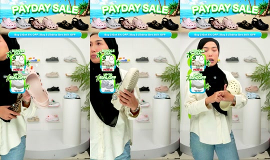 crocsmy TikTok Live — Aug 2, 2026, 9:47 AM