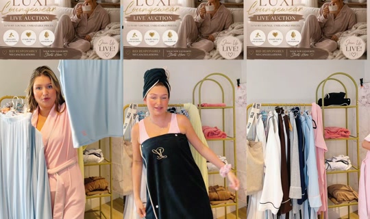 luxiloungewear TikTok Live — Aug 19, 2026, 2:09 PM