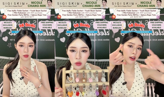 nicolechangmin TikTok Live — Jul 29, 2026, 1:13 PM