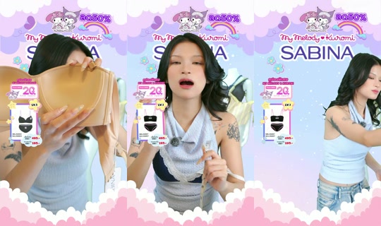sabina_thailand TikTok Live — Jul 14, 2026, 6:33 AM
