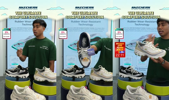 skechersmyflagship TikTok Live — Jul 15, 2026, 7:04 AM