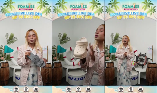 skechersmyfoamies TikTok Live — Jul 12, 2026, 9:12 AM