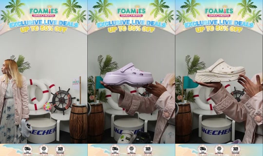 skechersmyfoamies TikTok Live — Jul 12, 2026, 10:54 AM