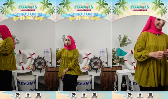 skechersmyfoamies TikTok Live — Jul 13, 2026, 3:43 PM