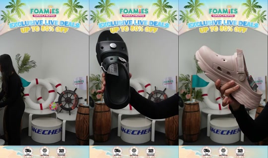 skechersmyfoamies TikTok Live — Jul 15, 2026, 1:37 AM