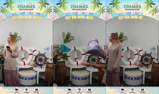 skechersmyfoamies TikTok Live — Jul 16, 2026, 4:50 AM